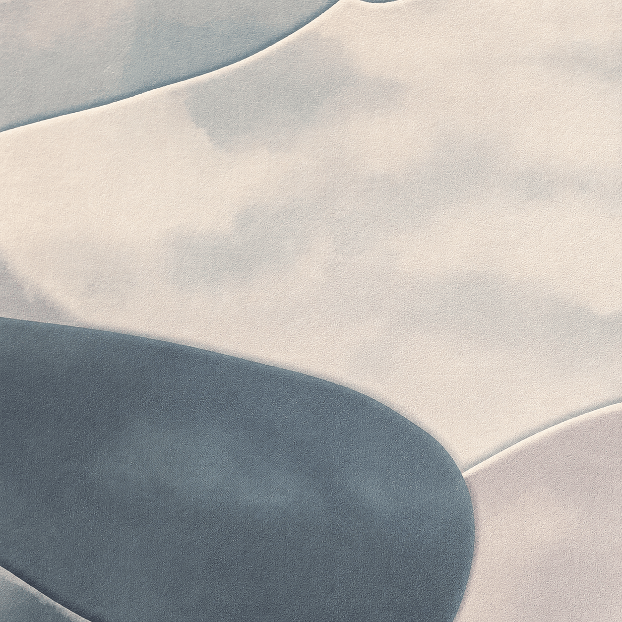 The Mellow Mat v2® Designer Print | Blue Haze (Soft Touch Sensory Tatami Rug) PR22