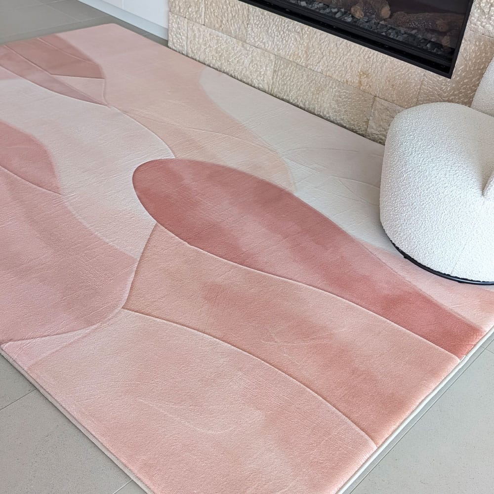 The Mellow Mat v2® Designer Print | Rose Current (Soft Touch Sensory Tatami Rug) PR21
