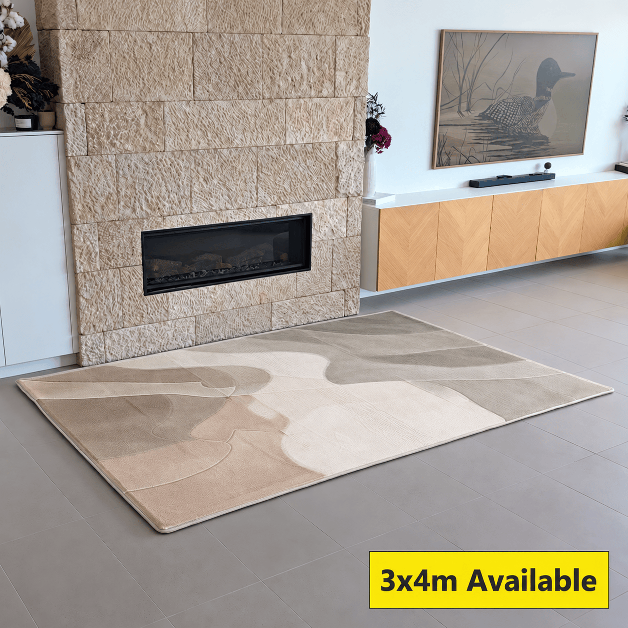 The Mellow Mat v2® Designer Print | Soft Terrain (Soft Touch Sensory Tatami Rug) PR19