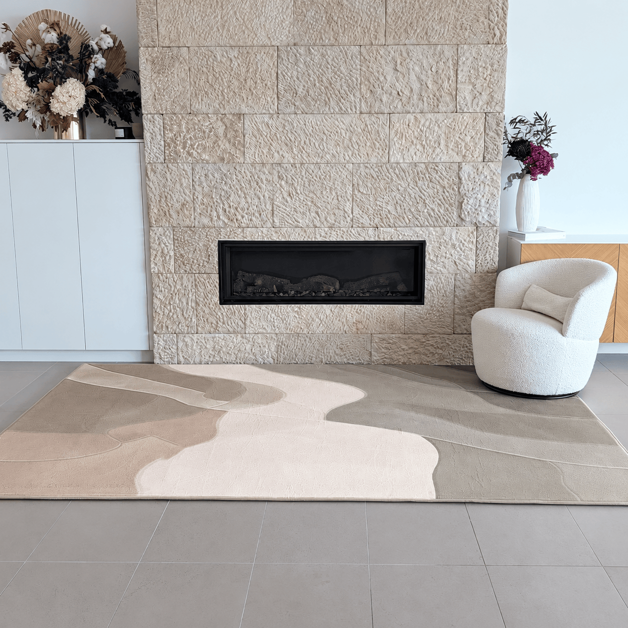 The Mellow Mat v2® Designer Print | Soft Terrain (Soft Touch Sensory Tatami Rug) PR19