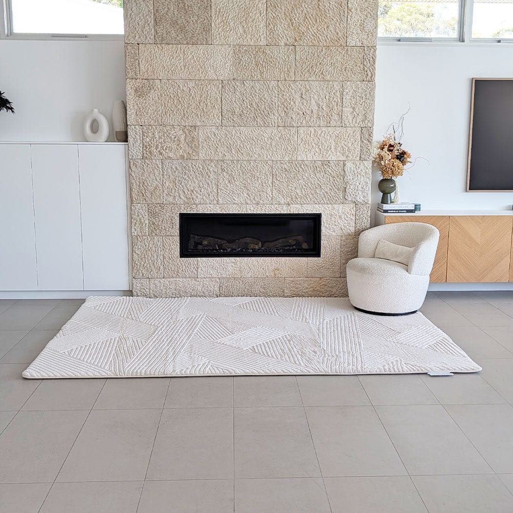 The Mellow Mat® Vector Lines 3D (Soft Touch Sensory Tatami Rug) 3D07