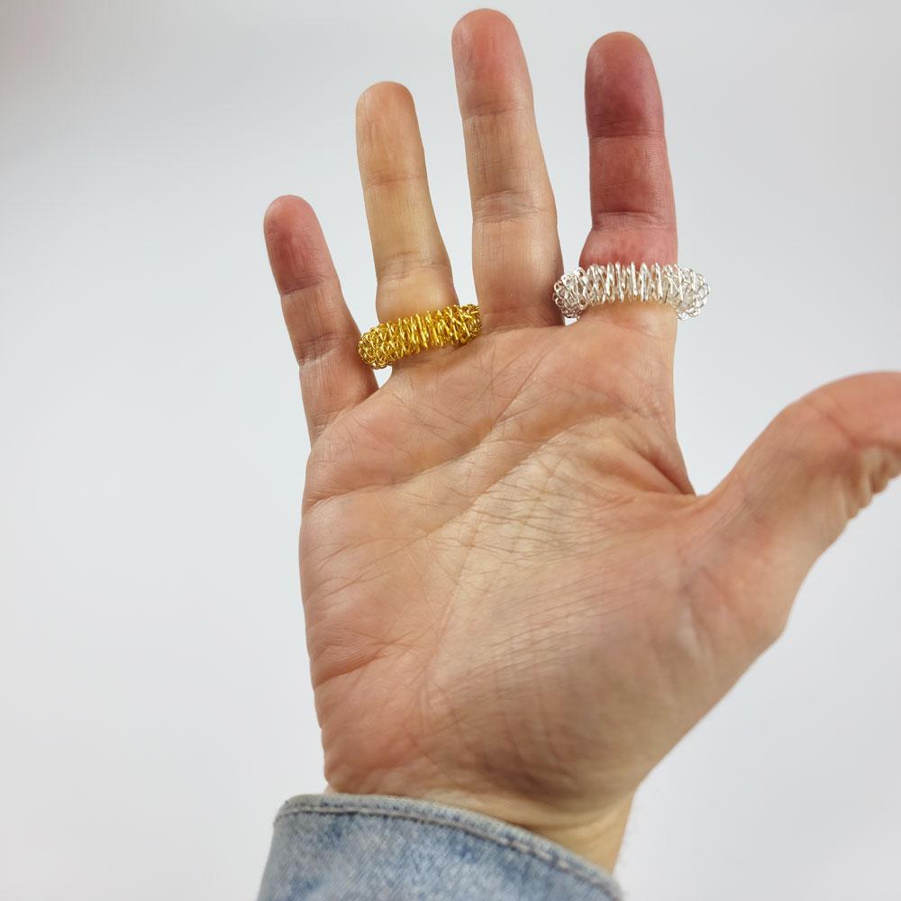 Acupressure Fidget Rings (x2)