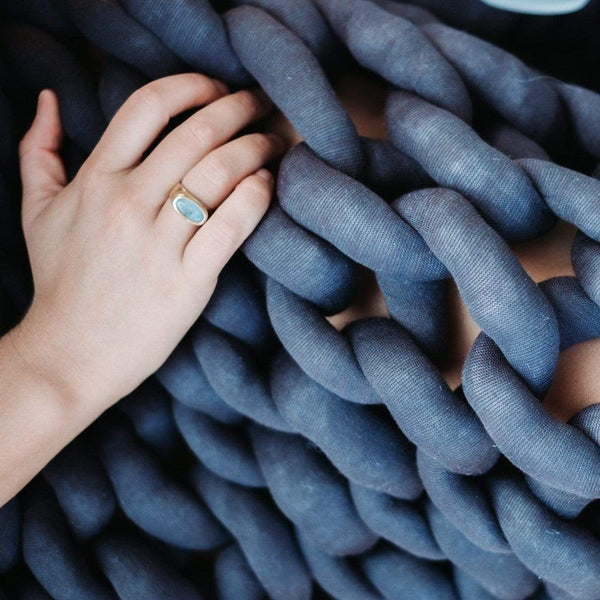 Knitted Weighted Blanket Neptune Blanket