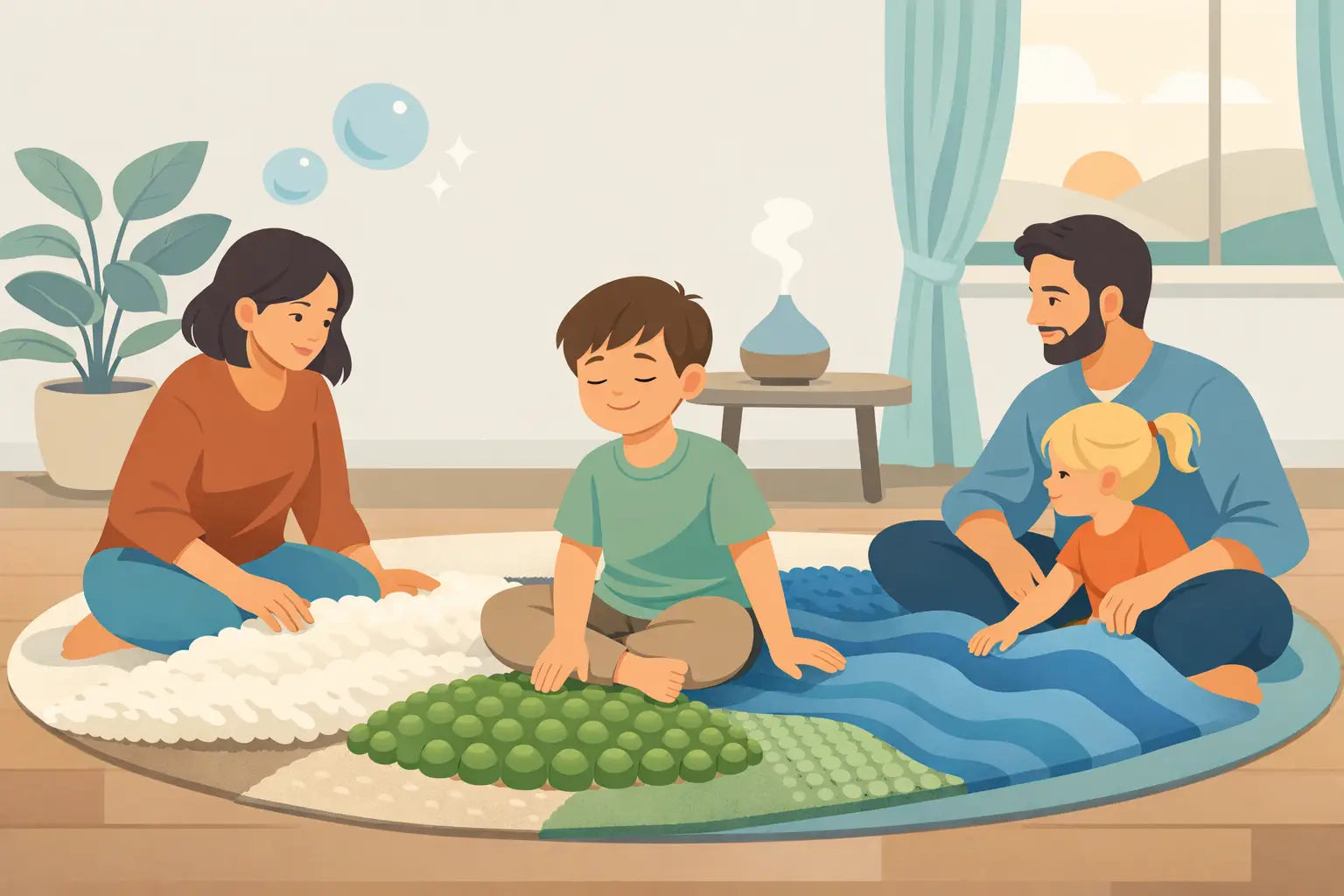 Sensory Rug Guide for Families Who Need Calm