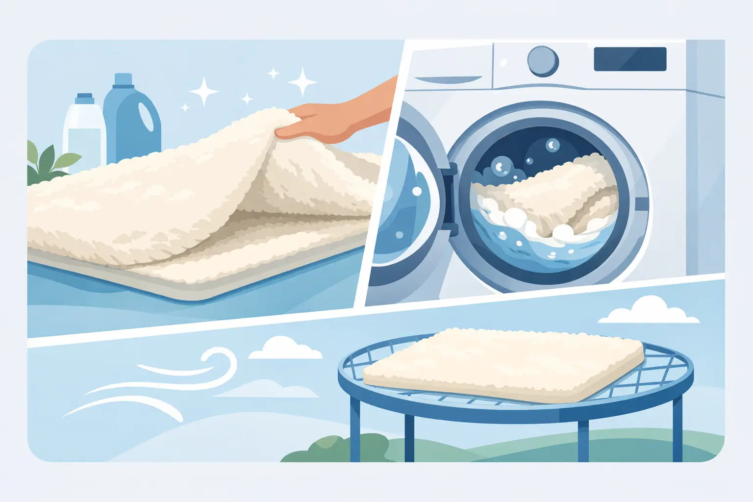 How to Wash a Mellow Mat Without Losing Its Fluff