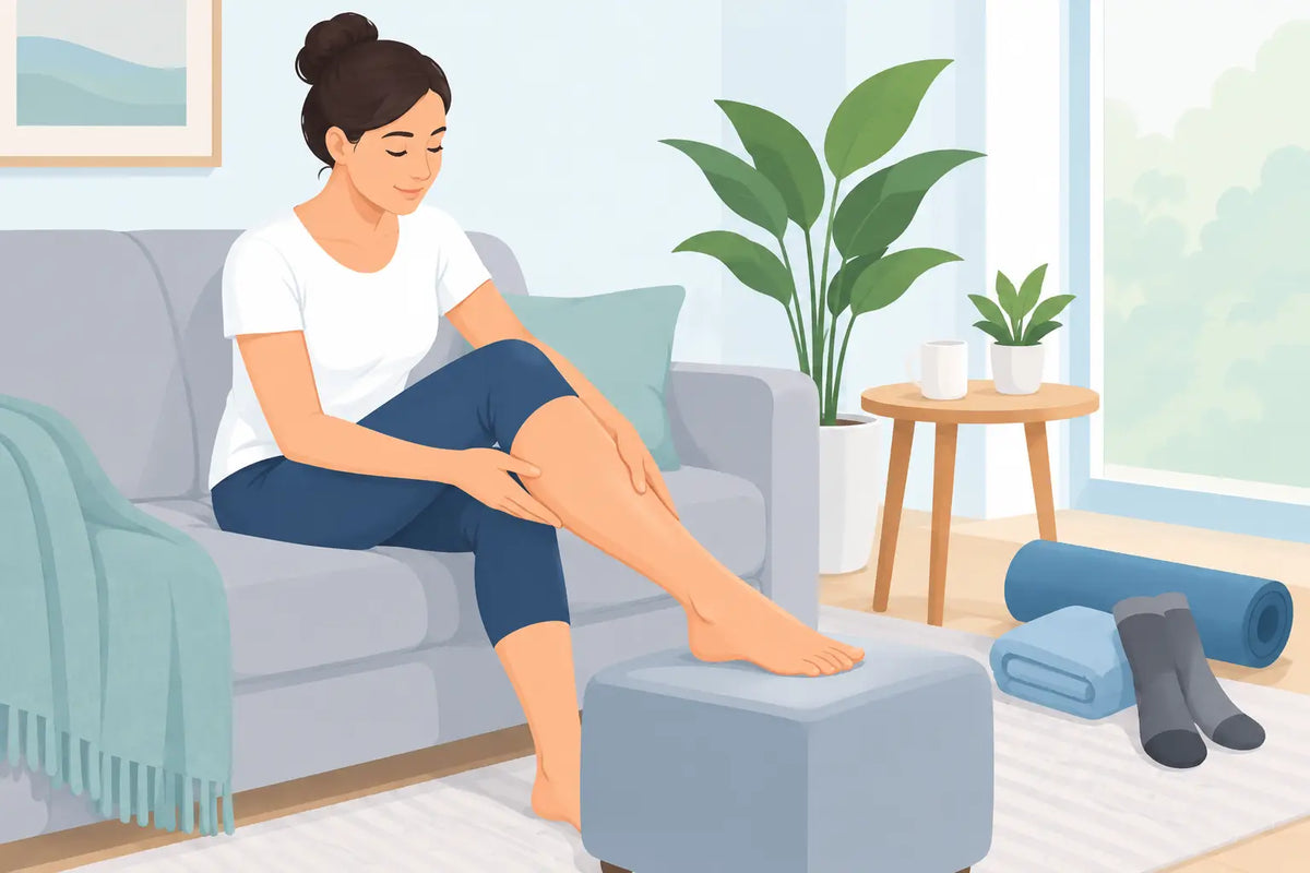 How to Relieve Leg Pressure at Home Safely