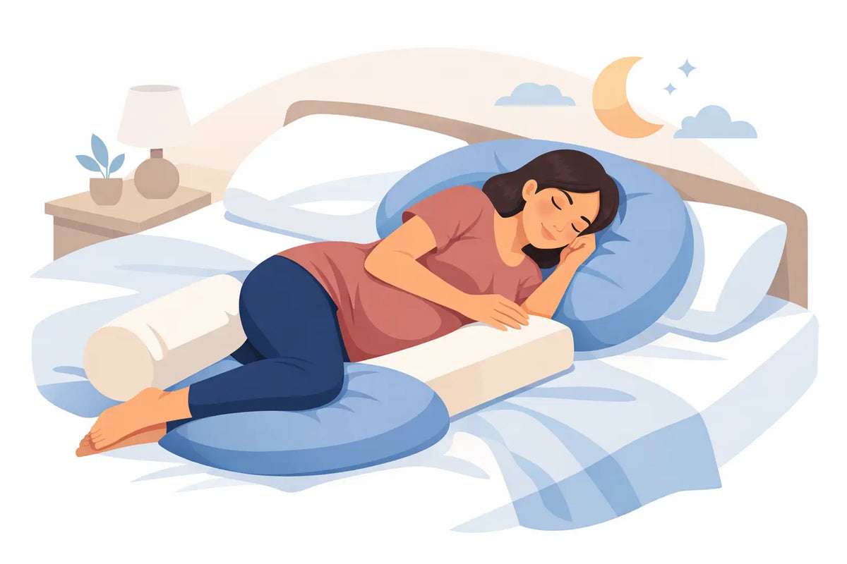 How to Arrange Pregnancy Pillows for Sleep