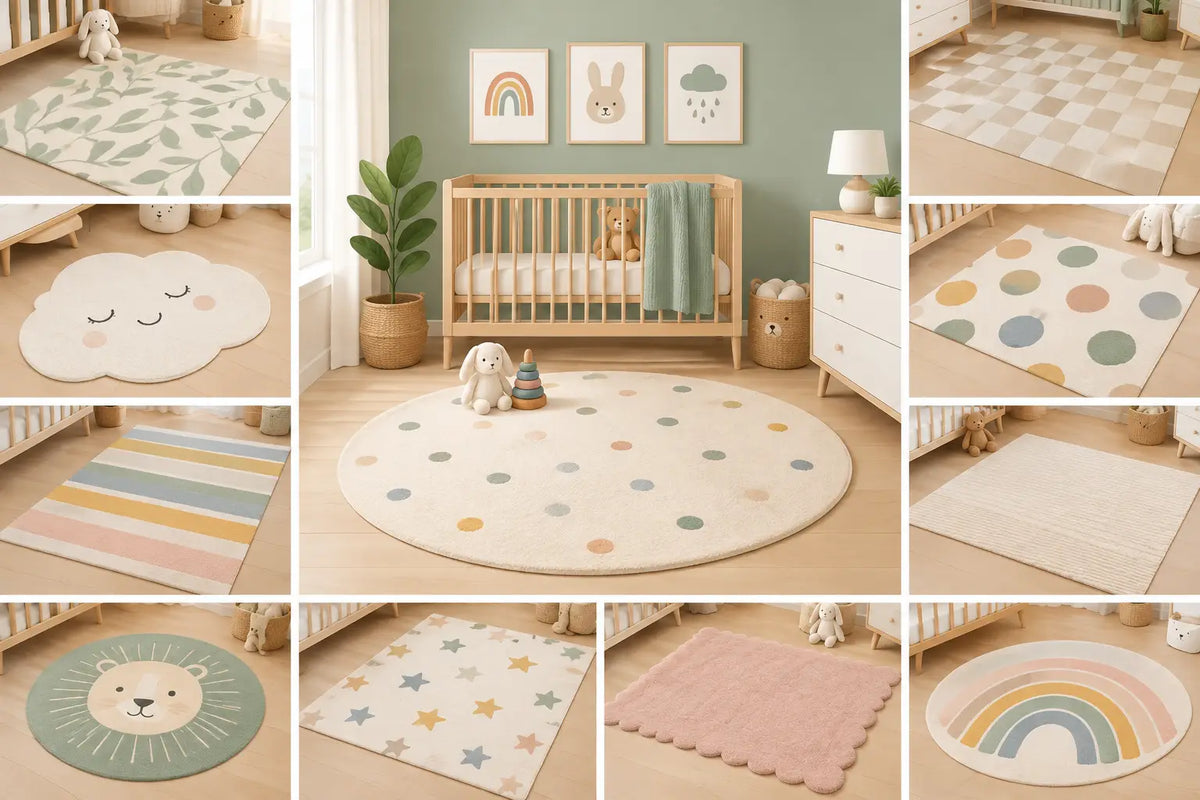 12 Nursery Floor Mat Ideas for Cosier Rooms