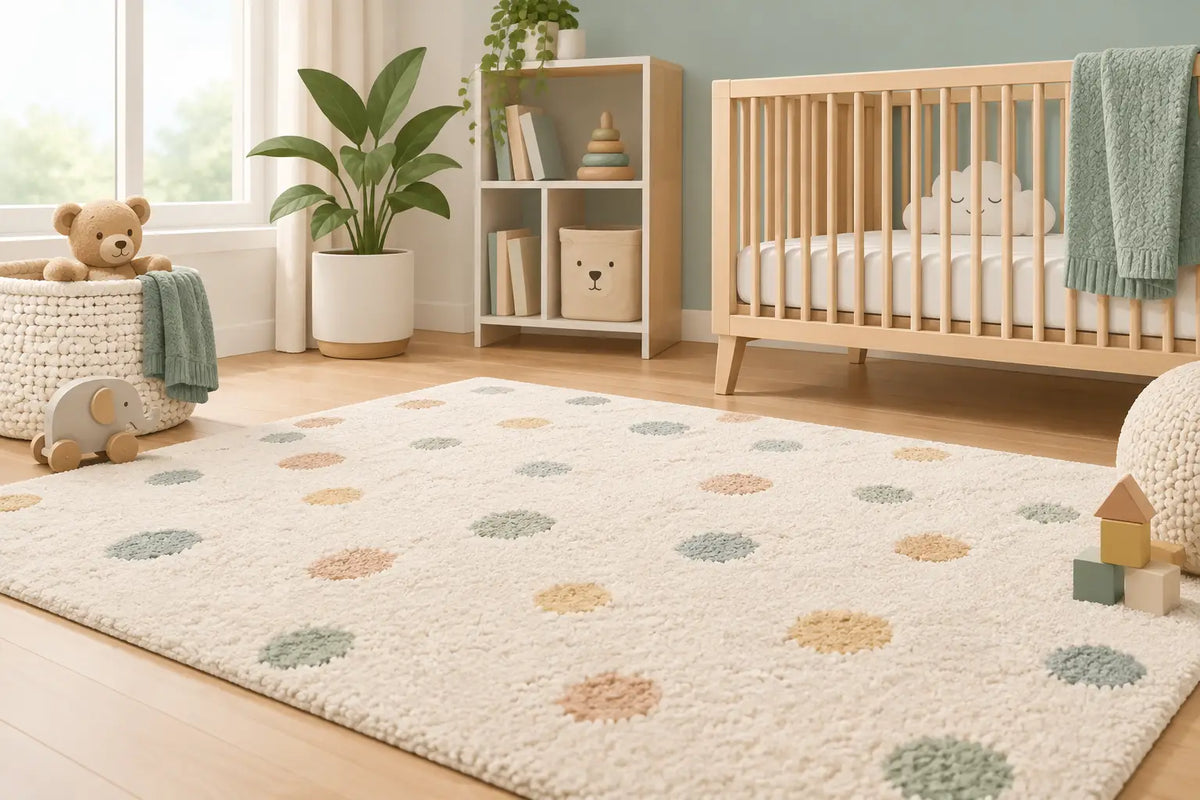 Nursery Rugs That Feel Soft and Work Hard