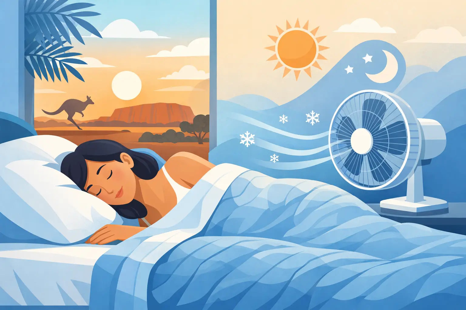 Cooling Blanket Australia for Hot Summer Sleep