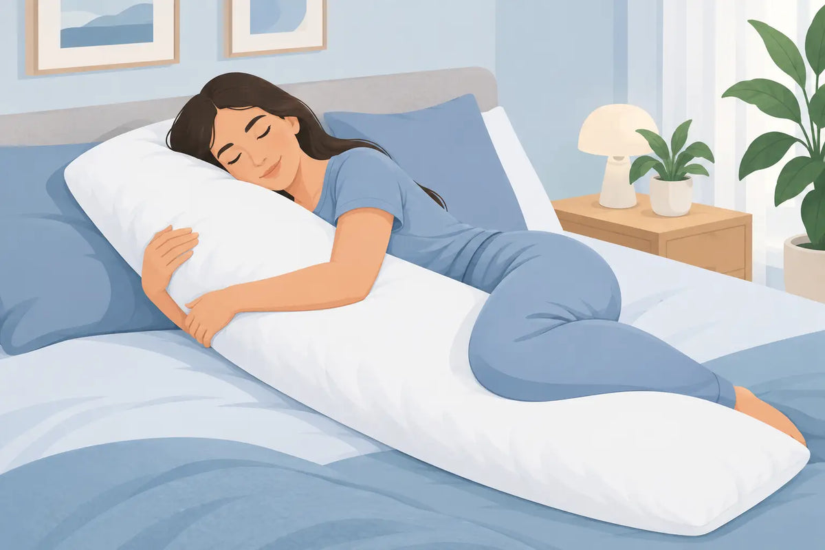 Body Pillows for Cosier, Better-Supported Sleep