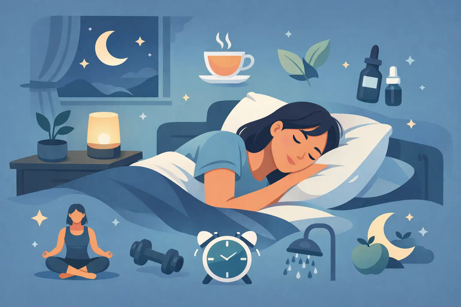 How to Sleep Better Naturally With 9 Habits
