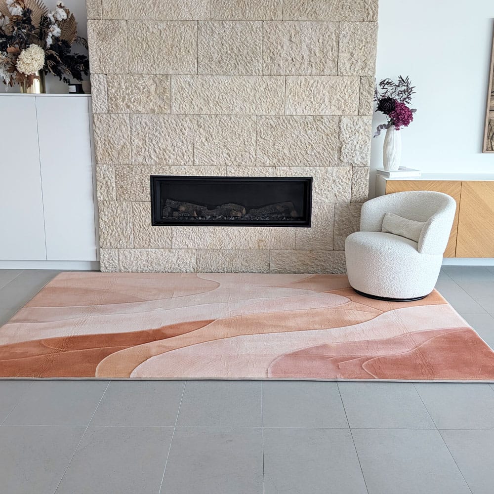 The Mellow Mat v2® Designer Print | Clay Drift (Soft Touch Sensory Tatami Rug) PR20