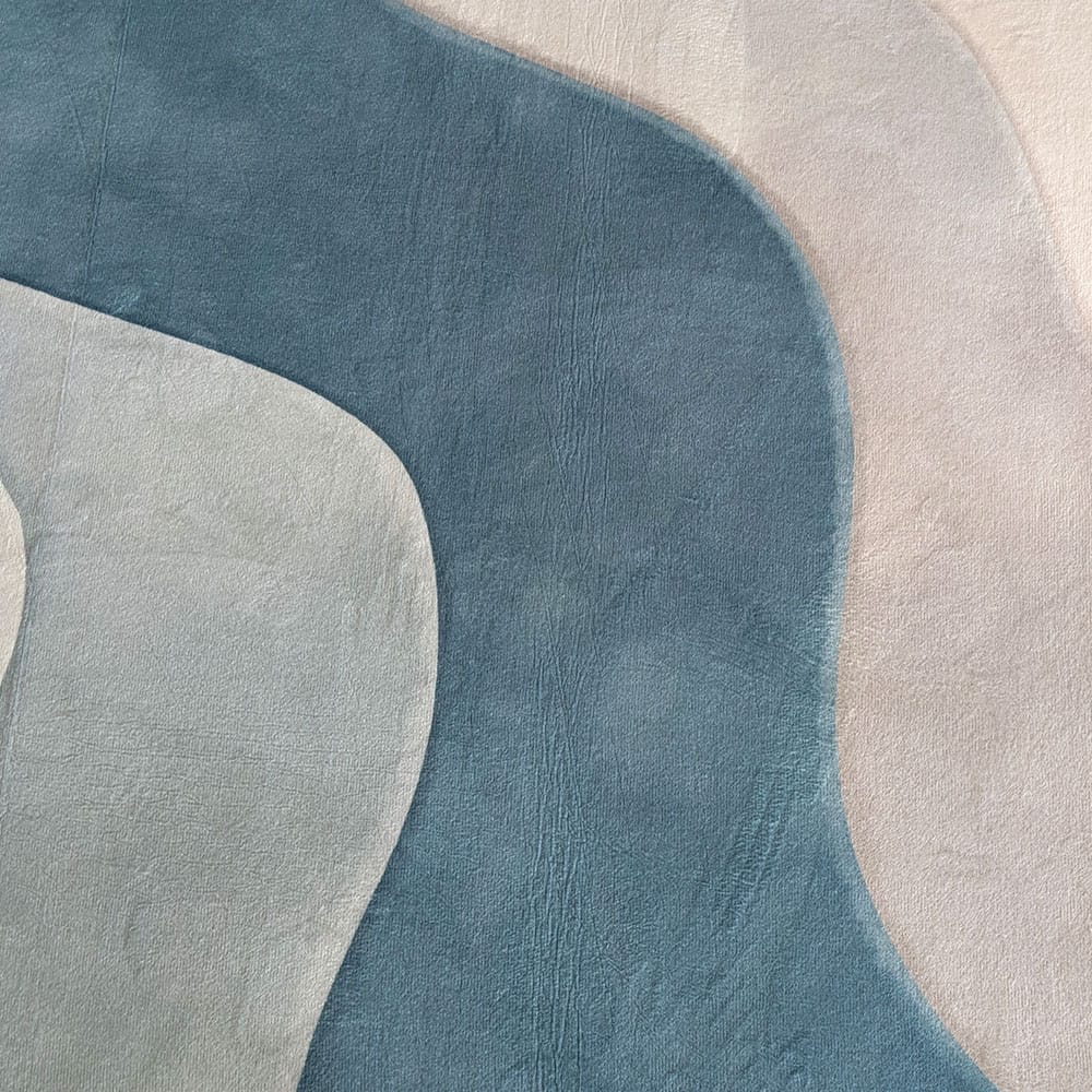 The Mellow Mat v2® Designer Print | Ocean Dune (Soft Touch Sensory Tatami Rug) PR23