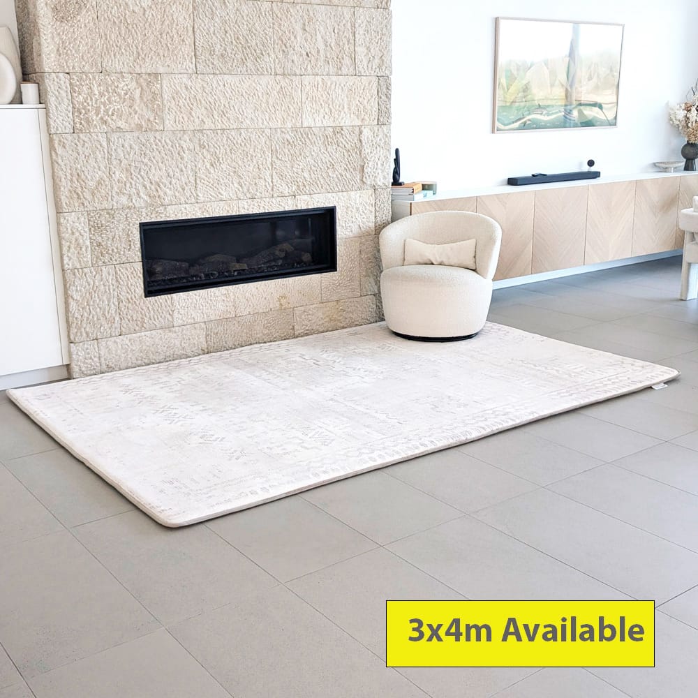 The Mellow Mat v2® Designer Print | Sandstone Haze (Soft Touch Sensory Tatami Rug) PR02