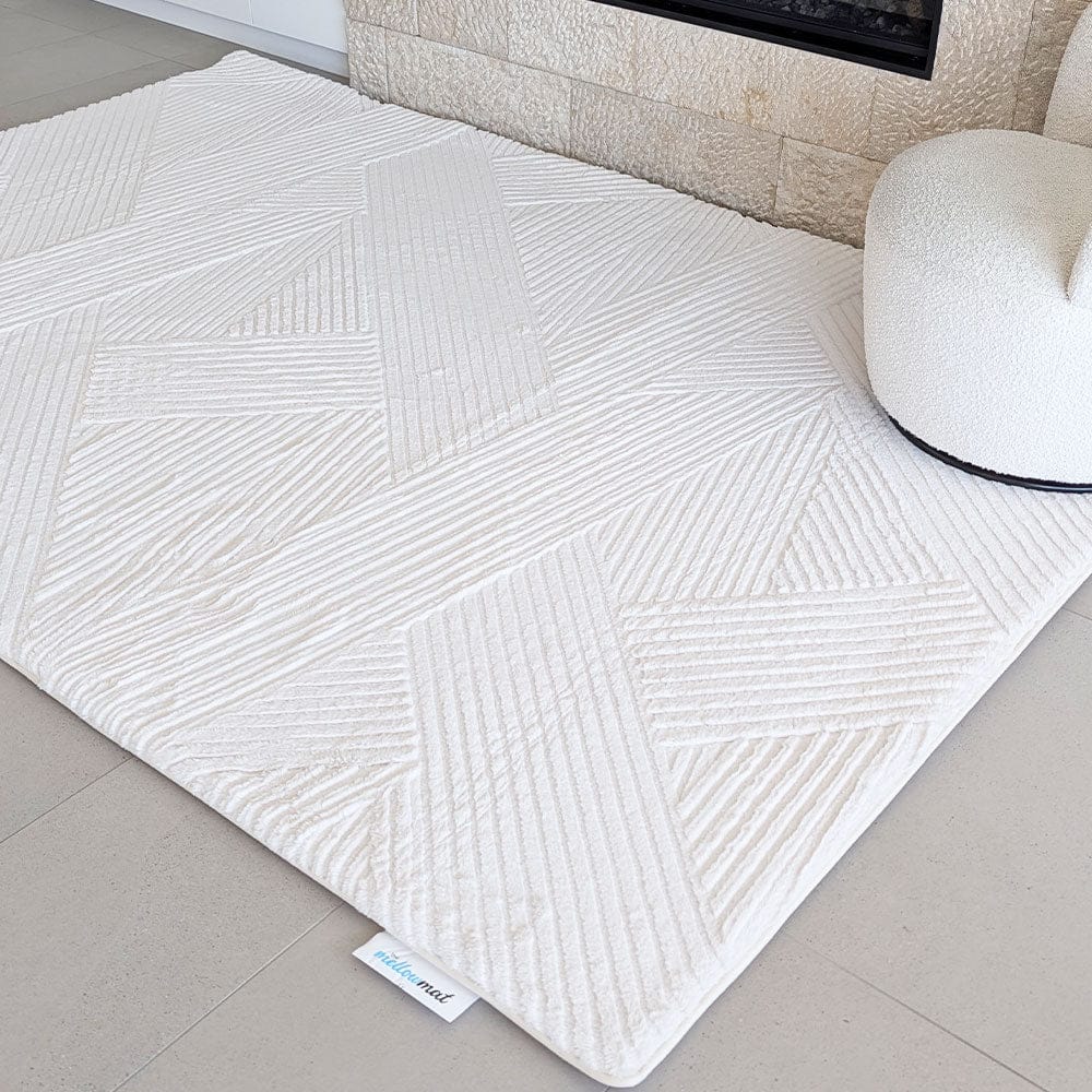 The Mellow Mat® Vector Lines 3D (Soft Touch Sensory Tatami Rug) 3D07