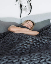 Load image into Gallery viewer, Knitted Weighted Blanket