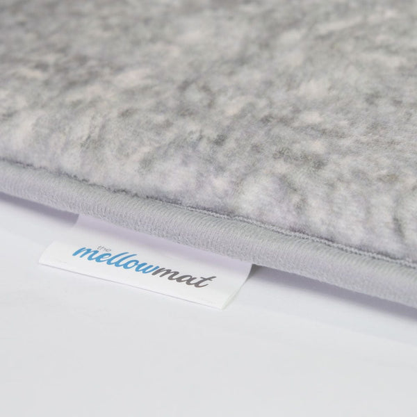 The Mellow Mat® Designer Print Light Grey Neptune Blanket